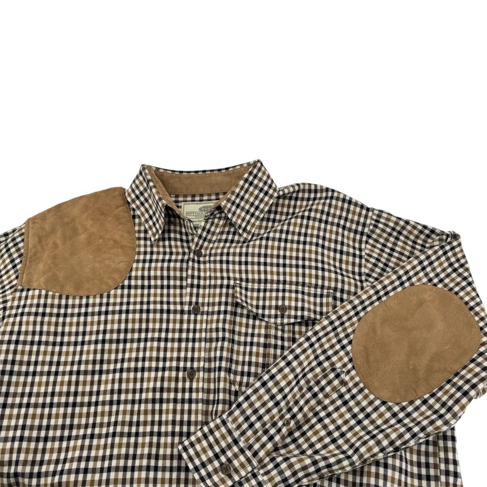 Boyt Harness Company Plaid Flannel Shooting/Hunting Shirt Long Sleeve X-Large